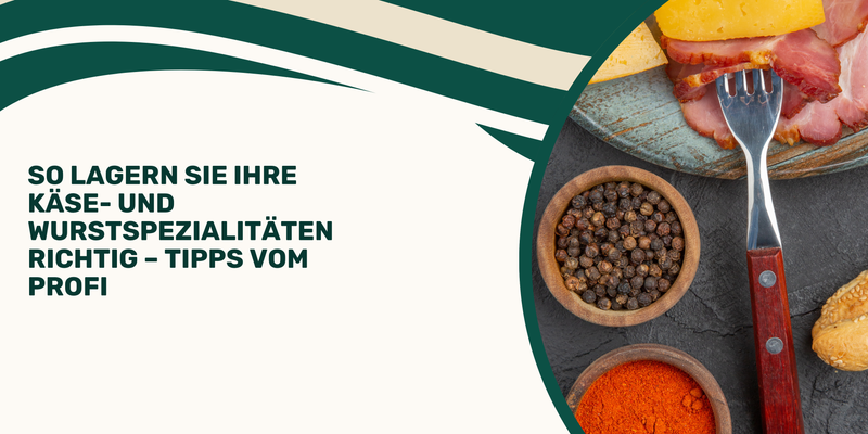 So lagern Sie Ihre Käse- und Wurstspezialitäten richtig – Tipps vom Profi