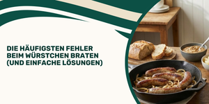 Die häufigsten Fehler beim Würstchen braten (und einfache Lösungen)