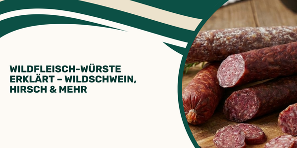 Wildfleisch-Würste erklärt – Wildschwein, Hirsch & mehr