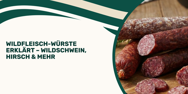 Wildfleisch-Würste erklärt – Wildschwein, Hirsch & mehr