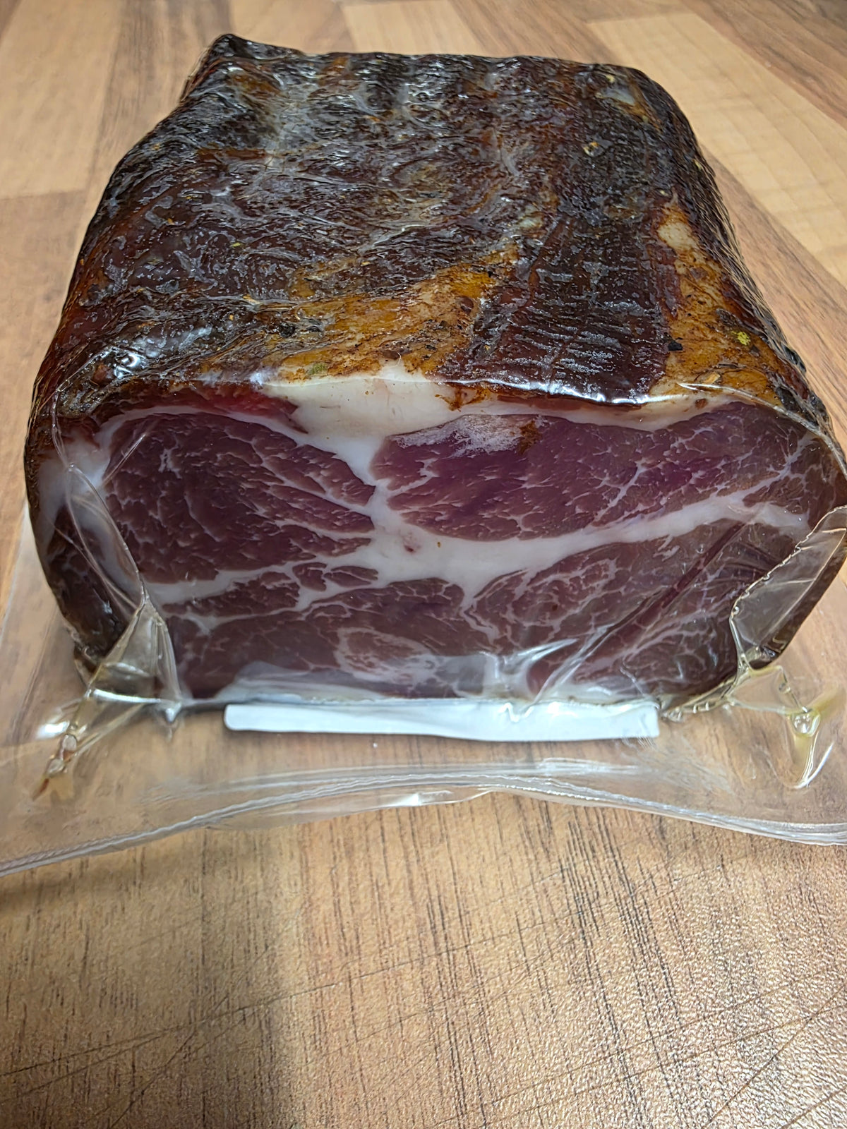Premium Coppa Speck vom Strohschwein