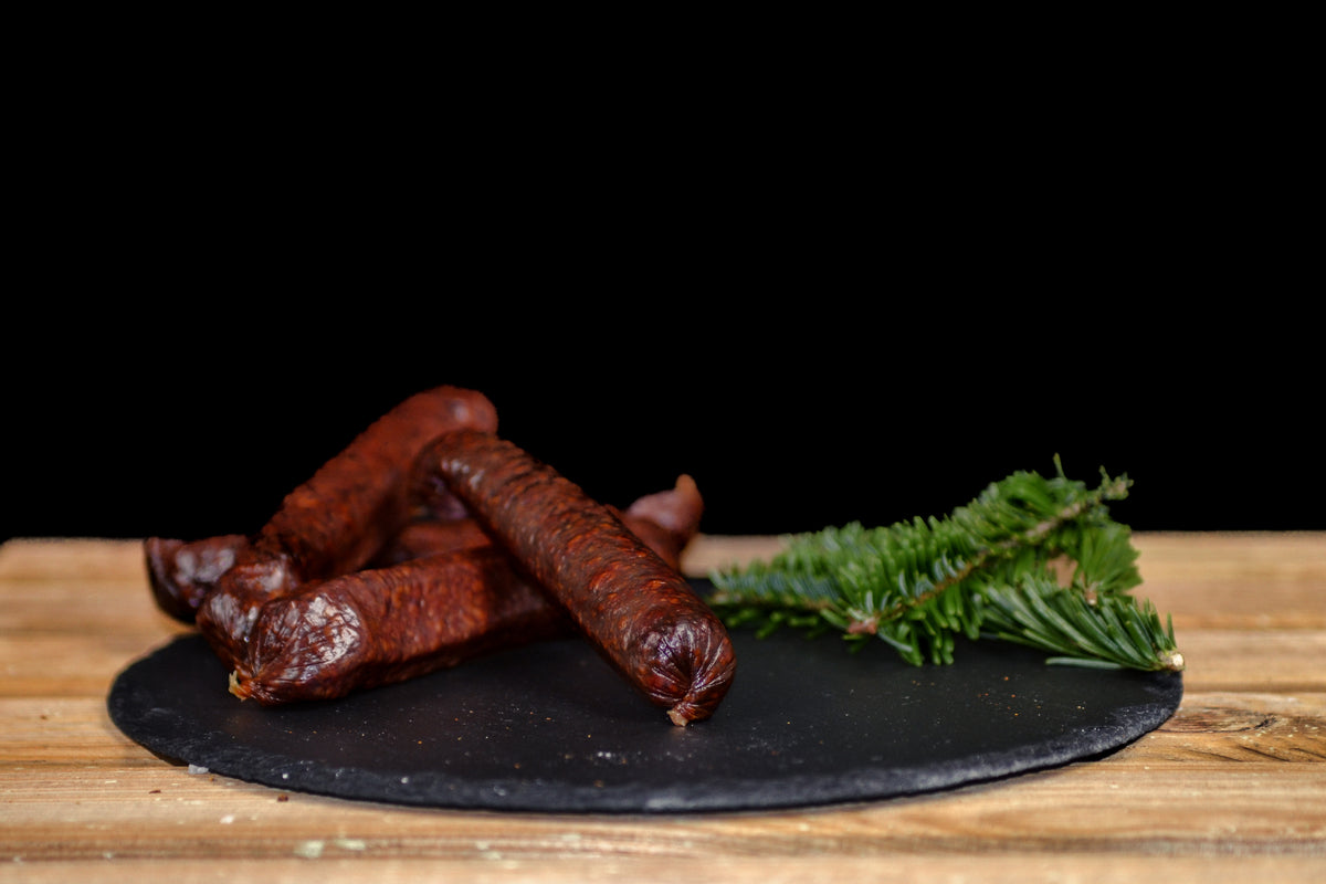 Tiroler Kaminwurzen mit Pfefferkörnern