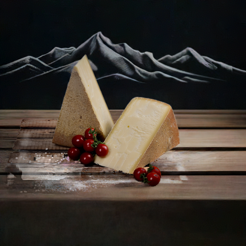 Bergkäse (10-12 Monate gereift) MHD 60 Tage