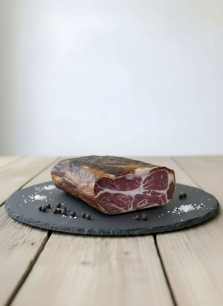 Premium Coppa Speck vom Strohschwein